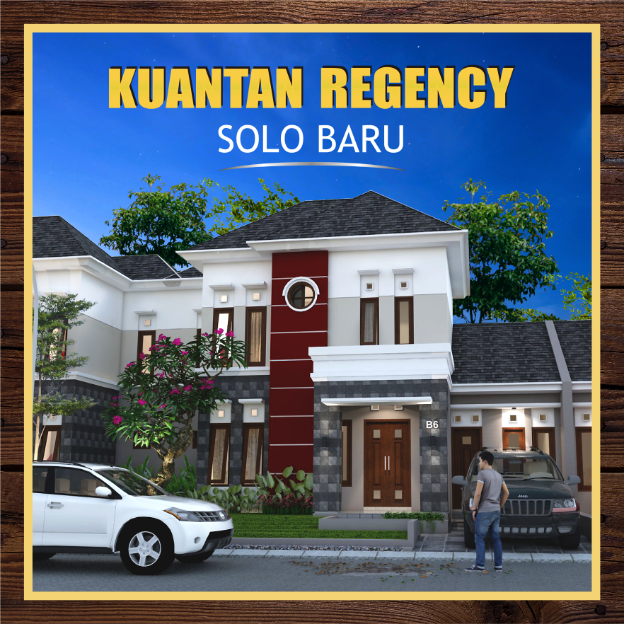 Rumah Mewah di Solo, Kuantan Regency Solo Baru