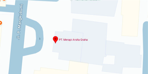 Google Maps Merapi Arsita Graha Jogja