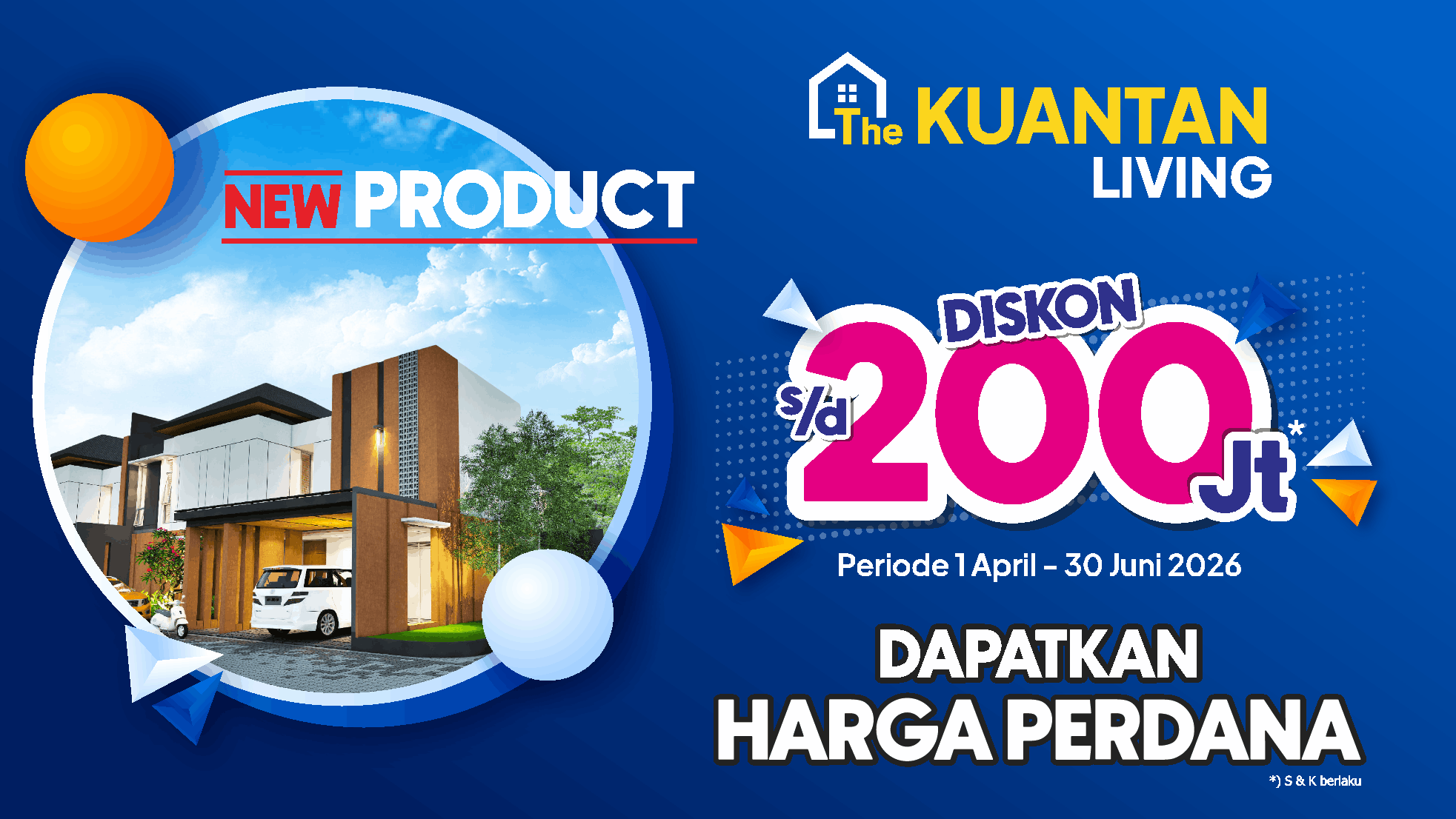 Perumahan The Kuantan Living Merapi Arsita Graha